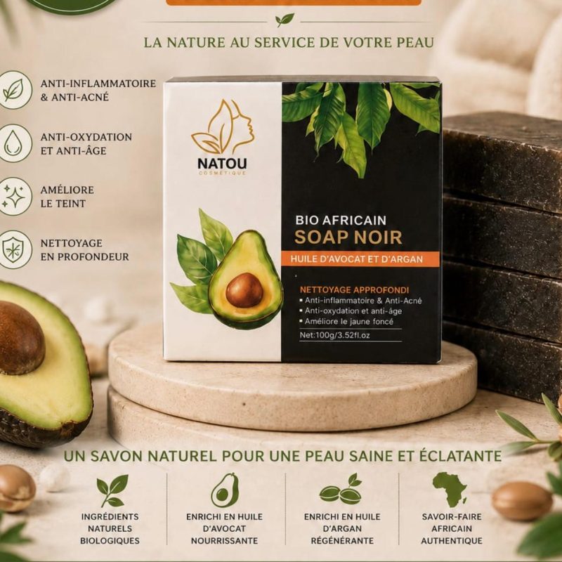 Bio African Soap Noir
